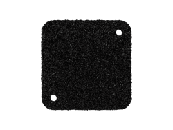 Gummimatta 200x200mm