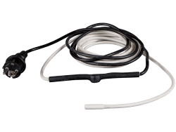 Värmekabel 15w/m, lågeffekts med mitt-termostat
