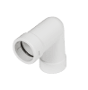 Vinklad 20mm PVC skarv