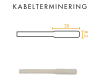 Värmekabel 15w/m, lågeffekts med mitt-termostat