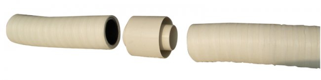 Adapter för isolerad dräneringsslang