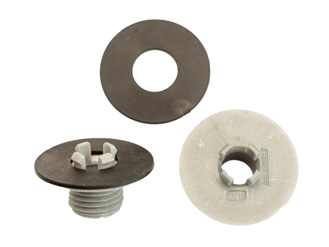 Adapter för utedel, utlopp Ø18mm