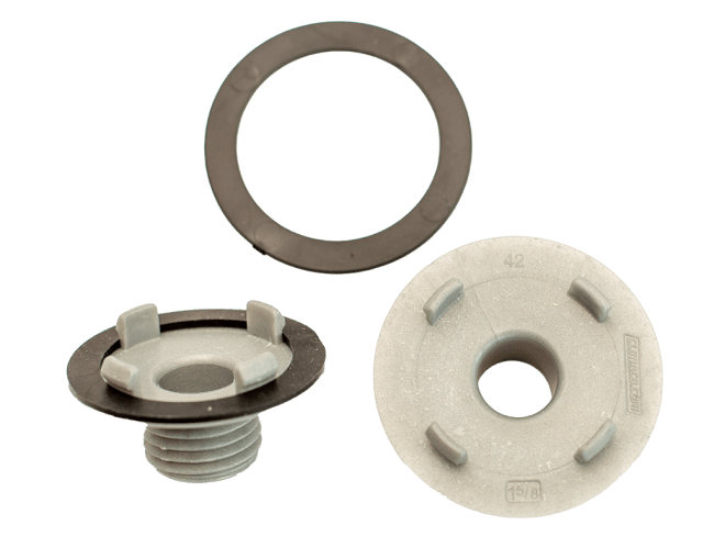 Adapter för utedel, utlopp Ø42mm