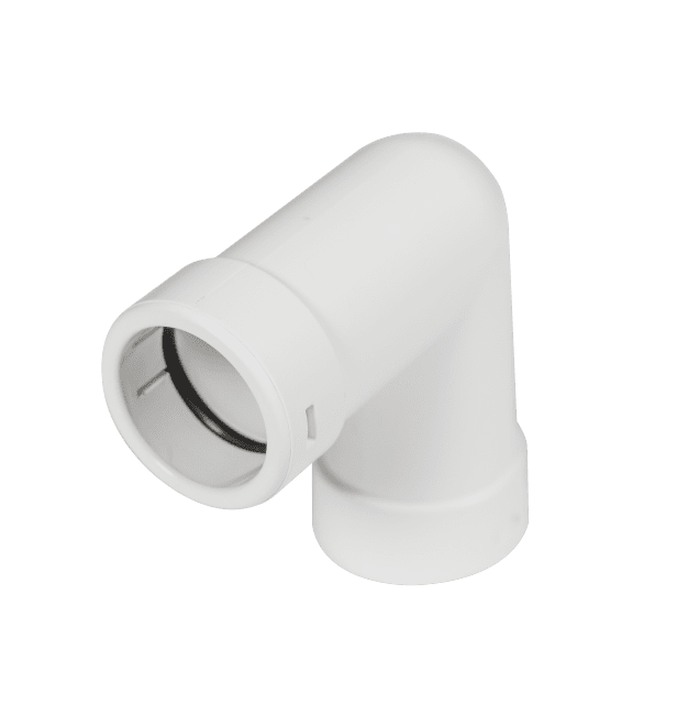 Vinklad 20mm PVC skarv