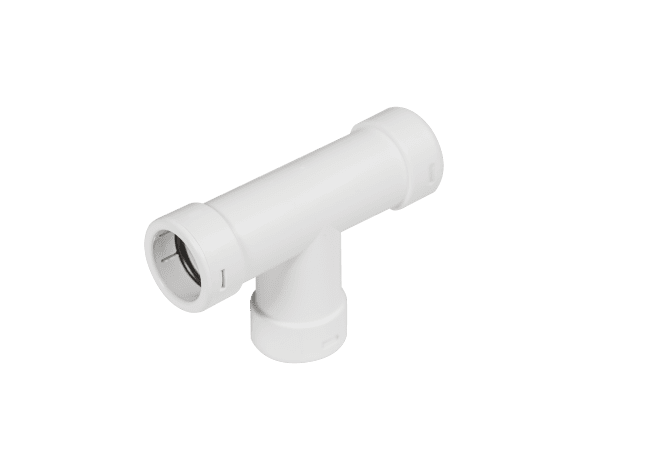 Grenrör 20 - 20 mm PVC T skarv