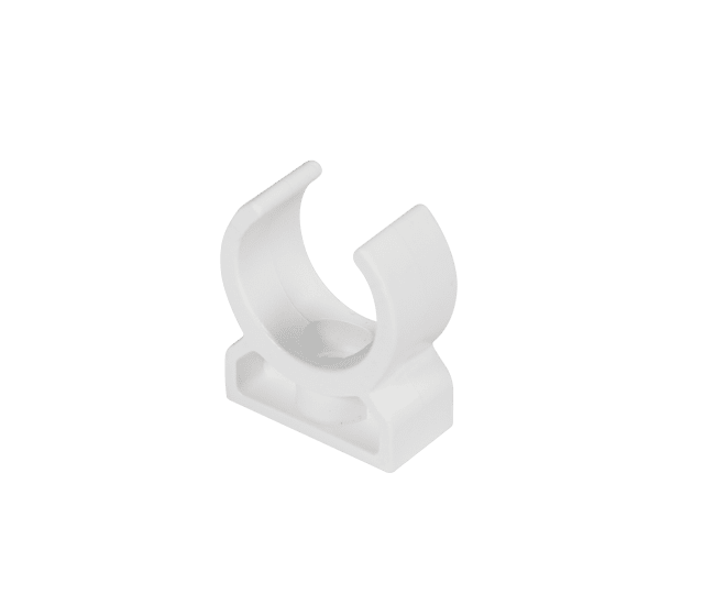 Väggfäste rör 20mm PVC plast