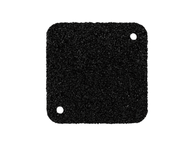 Gummimatta 200x200mm