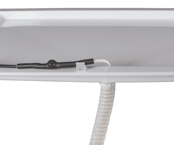 Värmekabel 8w/m, lågeffekts med mitt-termostat