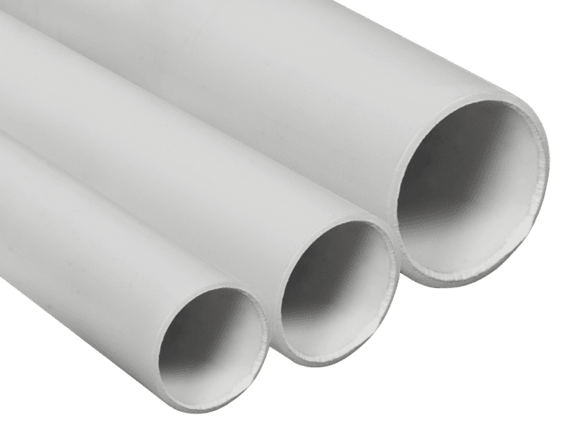 PVC dräneringsrör